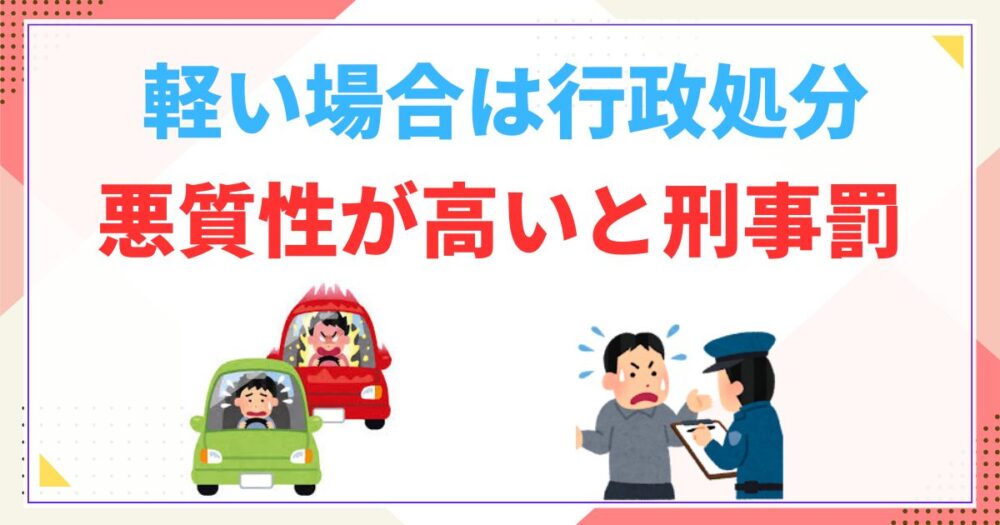 通報から処分につながる場合